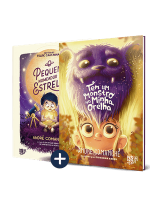 Kit o Pequeno Nomeador de Estrelas + Tem Um Monstro na Minha Orelha