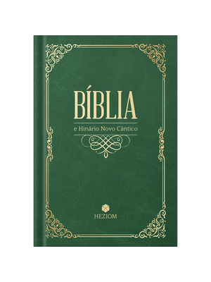 Bíblia e Hinário Novo Cântico - Verde (Ara)