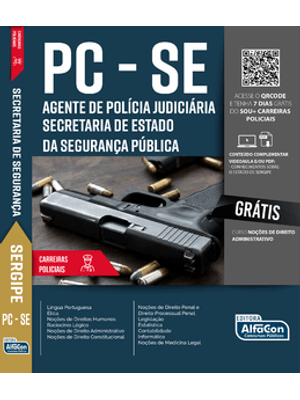 Pc-Se - Agente de Polícia Judiciária - Secretaria Deo Estado da Segurança Pública