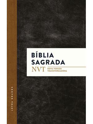 Bíblia Nvt Letra Grande - Clássica com Plano de Leitura: Capa Flexível