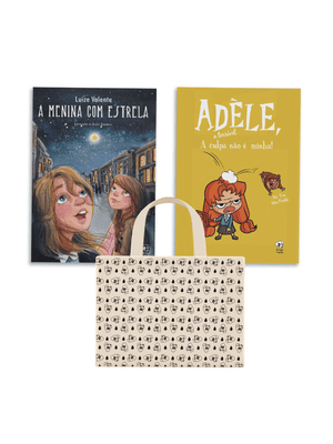 Kit a Menina com Estrela + a Culpa Não É Minha + Ecobag