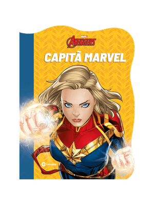 Livro Recortado Marvel Capitã Marvel