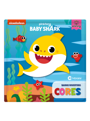 Livro de Banho Mágico - Baby Shark - Cores