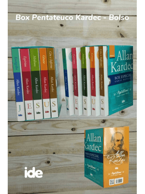 Box Allan Kardec Pocket