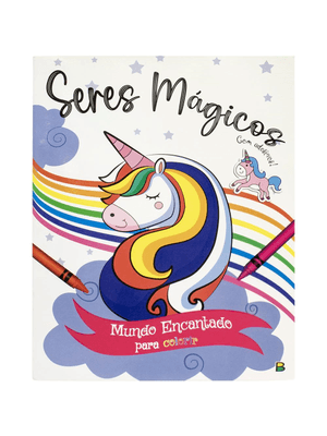 Mundo Encantado para Colorir: Seres Mágicos