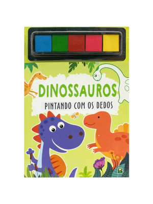 Pintando com os Dedos: Dinossauros
