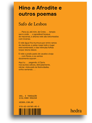 Hino a Afrodite e Outros Poemas (Bilíngue)