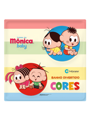 Livro de Banho Mágico - Turma da Mônica Baby - Cores