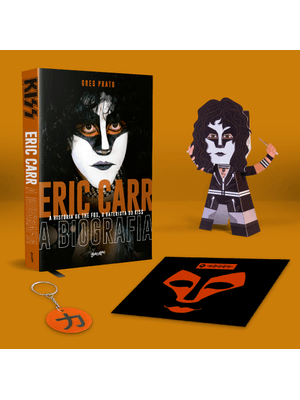 Eric Carr - a Biografia (Edição Capa Dura com Brindes): a História Oral de The Fox, o Baterista do K
