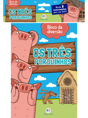 Os Três Porquinhos - Lembrancinha de Festa