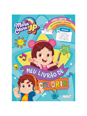 Maria Clara e Jp - Meu Livrão de Colorir (Magic Kids)