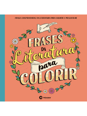 Frases da Literatura para Colorir