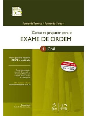 Como Se Preparar para o Exame de Ordem - Civil