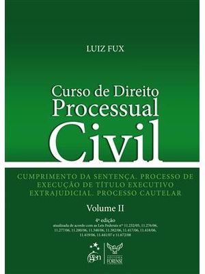 Curso de Direito Processual Civil - Processo de Execução de Titulo Executivo Extrajudicial