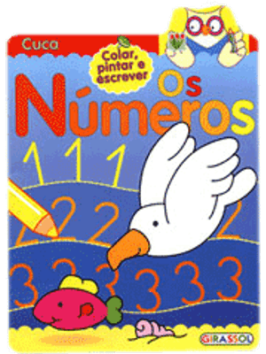 Numeros, os - Colar, Pintar e Escrever