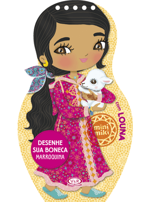Desenhe Sua Boneca Marroquina com Louna