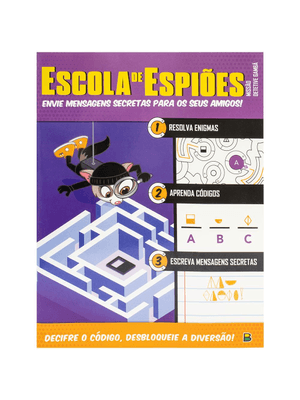 Escola de Espiões - Livro de Atividades: Missão Detetive Gambá