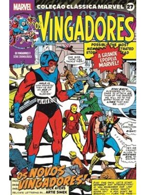 Coleção Clássica Marvel Vol.27 - Vingadores Vol.03
