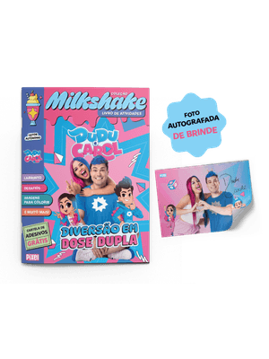 Coleção Milkshake - Dudu e Carol: Diversão em Dose Dupla! Edição com Brinde: Diversão em Dose Dupla!