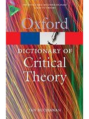 A Dictionary of Critical Theory
