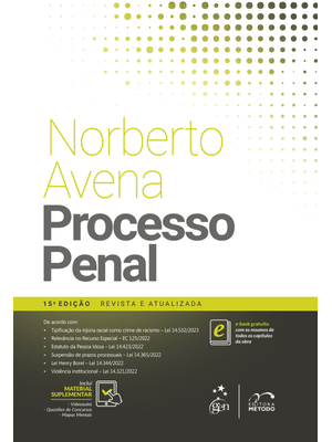 Processo Penal - 15ª Edição 2023