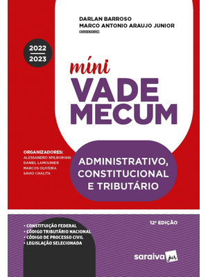 Mini Vade Administrativo, Constitucional e Tributário - 12ª Edição 2022