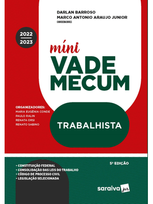 Míni Vade Mecum Trabalhista - 5ª Edição 2022