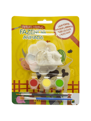Pintura Criativa: Fazenda Animada