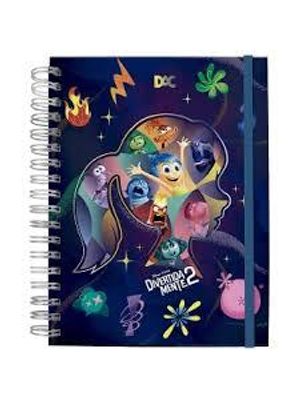 Caderno Smart Colegial Fechamento em Elástico - Divertidamente 2 - 5033