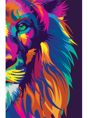 Bíblia Nvt Lion Colors - Letra Grande: Nova Versão Transformadora