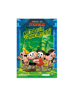 Turma da Mônica - Medo Assim Eu Nunca Senti - Capa Que Brilha no Escuro