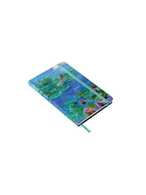 Caderno Artístico Monet Lirios