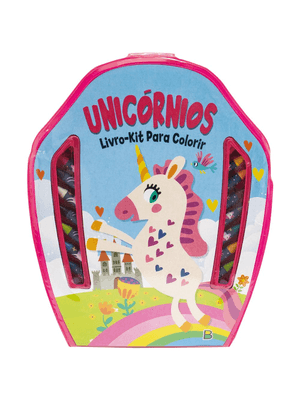 Livro-Kit para Colorir: Unicórnios
