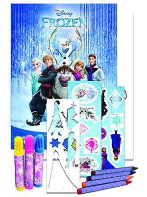 Disney - Tubo Histórias para Colorir - Frozen