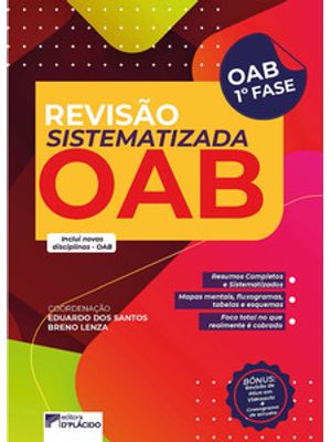 Revisão Sistematizada Oab - 1ª Fase