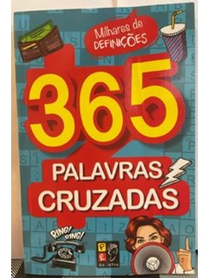 365 Palavras Cruzadas - Azul Claro