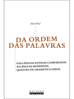 Da Ordem das Palavras