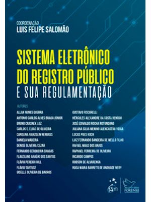 Sistema Eletrônico do Registro Público e Sua Regulamentação - 1ª Edição 2024