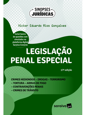 Legislação Penal Especial - Tomo I - Coleção Sinopses Jurídicas - 17ª Edição 2024