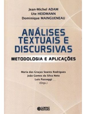 Análises Textuais e Discursivas: Metodologia e Aplicações