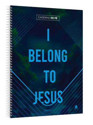 Caderno de Fé - I Belong To Jesus: Universitário Capa Dura Espiral