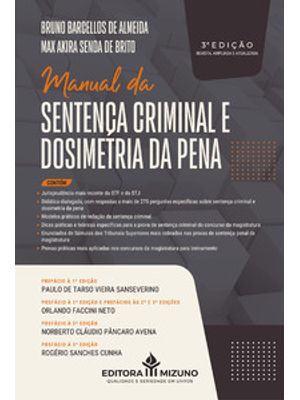 Manual da Sentença Criminal e Dosimetria da Pena