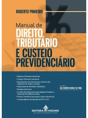 Manual de Direito Tributário e Custeio Previdenciário