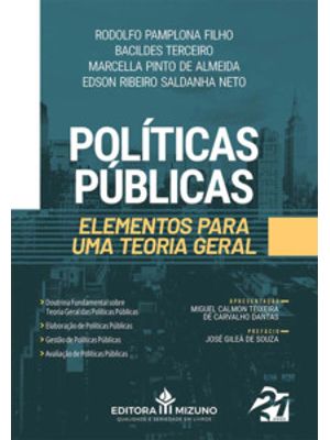Políticas Públicas: Elementos para Uma Teoria Gerala