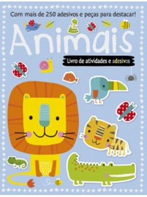 Animais: Livro de Atividades e Adesivos