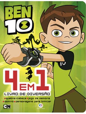 Ben 10 - 4 em 1 - Livro de Diversão: 4 em 1 - Livro de Diversão