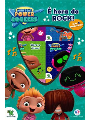 Mini Beat Power Rockers - É Hora do Rock!: com 6 Minilivros