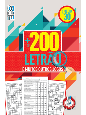Livro Coquetel Mais de 200 Letrão Ed 30