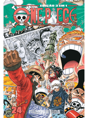 One Piece 3 em 1 Vol. 24