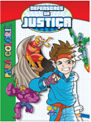 Defensores da Justiça para Colorir